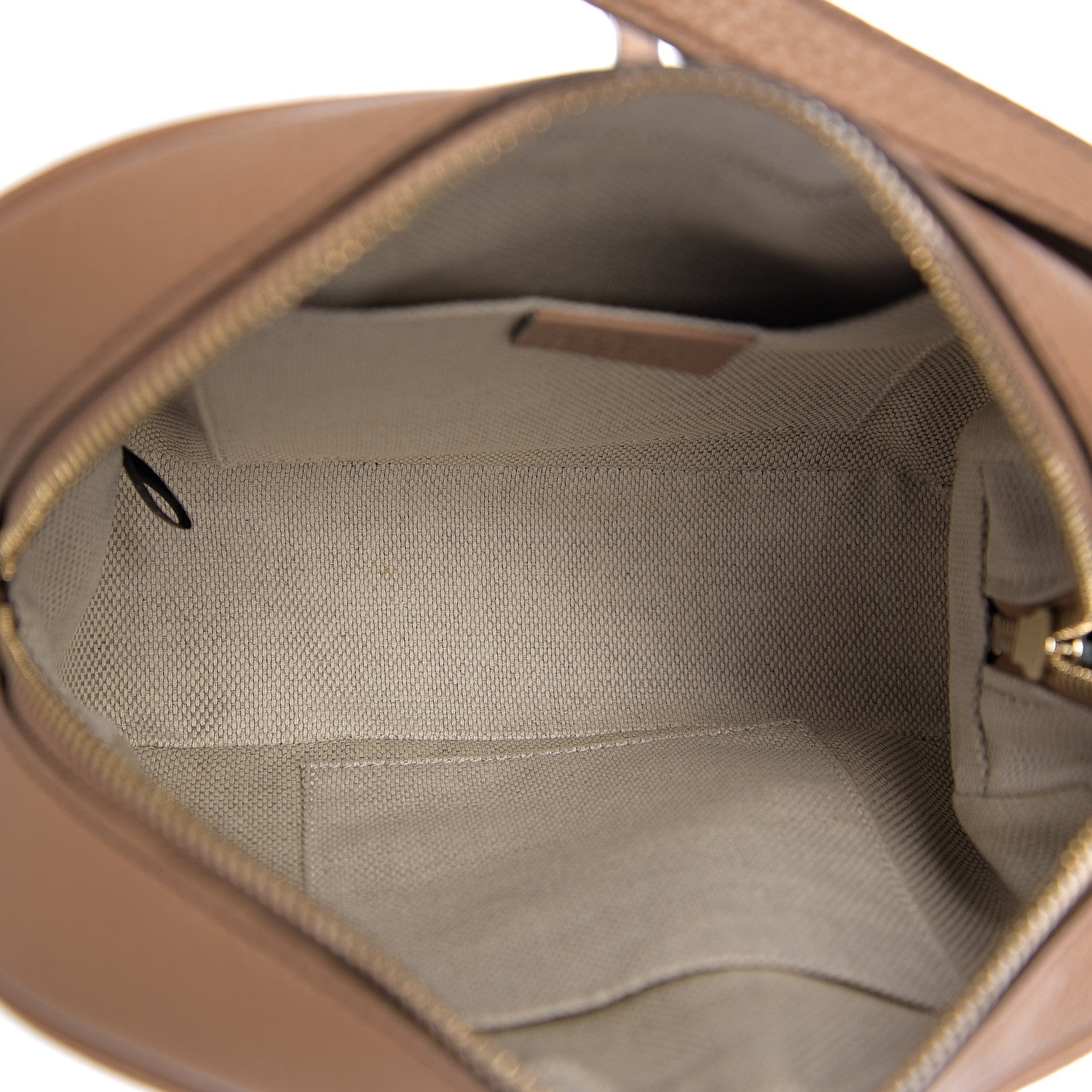 Gucci Pebbled Calfskin Small Soho Disco Bag Camelia 4 of 10