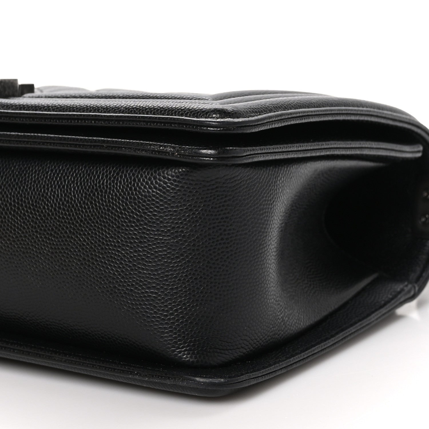 Chanel Caviar Quilted Medium Boy Flap Black 10 of 11