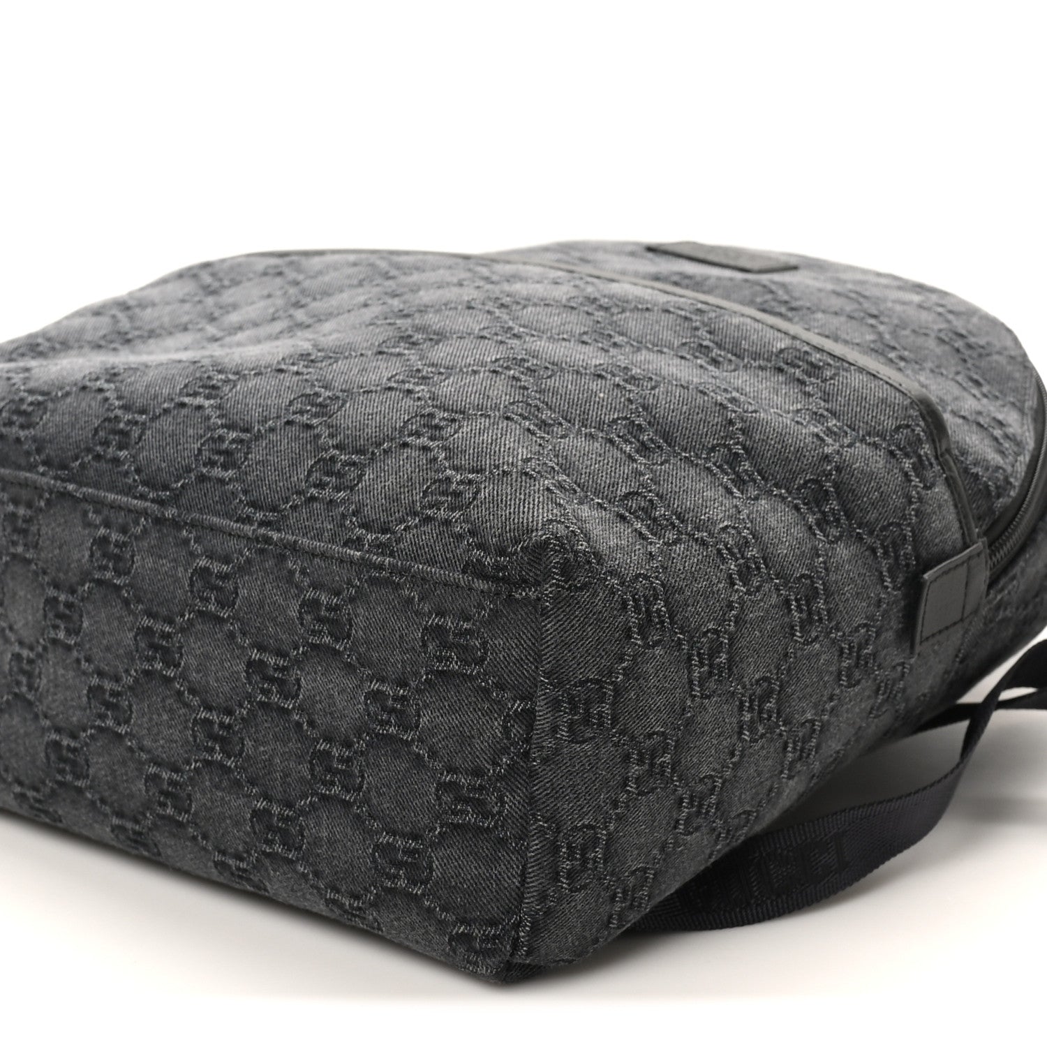 Gucci Denim GG Monogram Childrens Backpack Black 10 of 10
