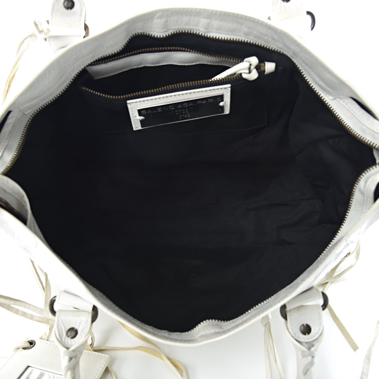 Balenciaga Agneau Classic Hardware City White 5 of 17