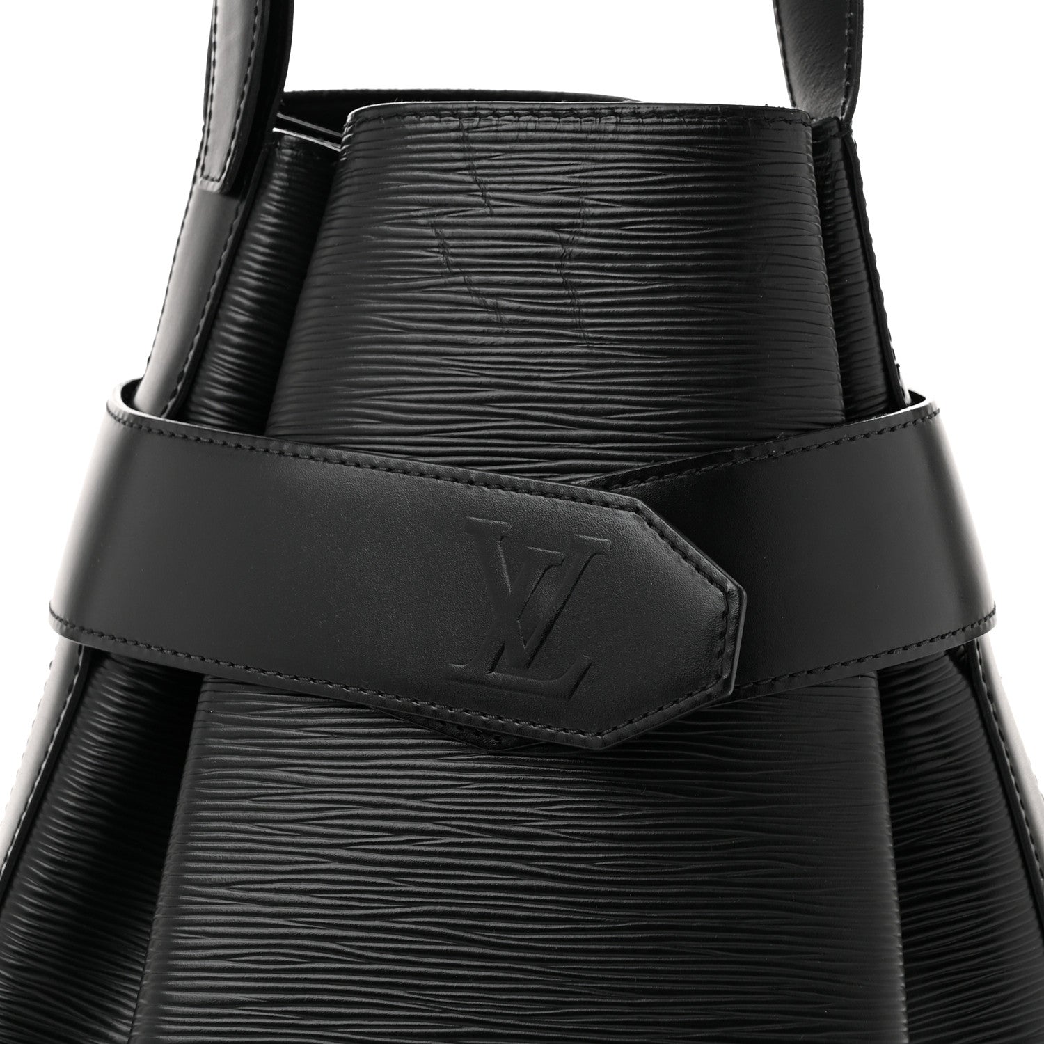 Louis Vuitton Epi Sac D'epaule Black 7 of 13
