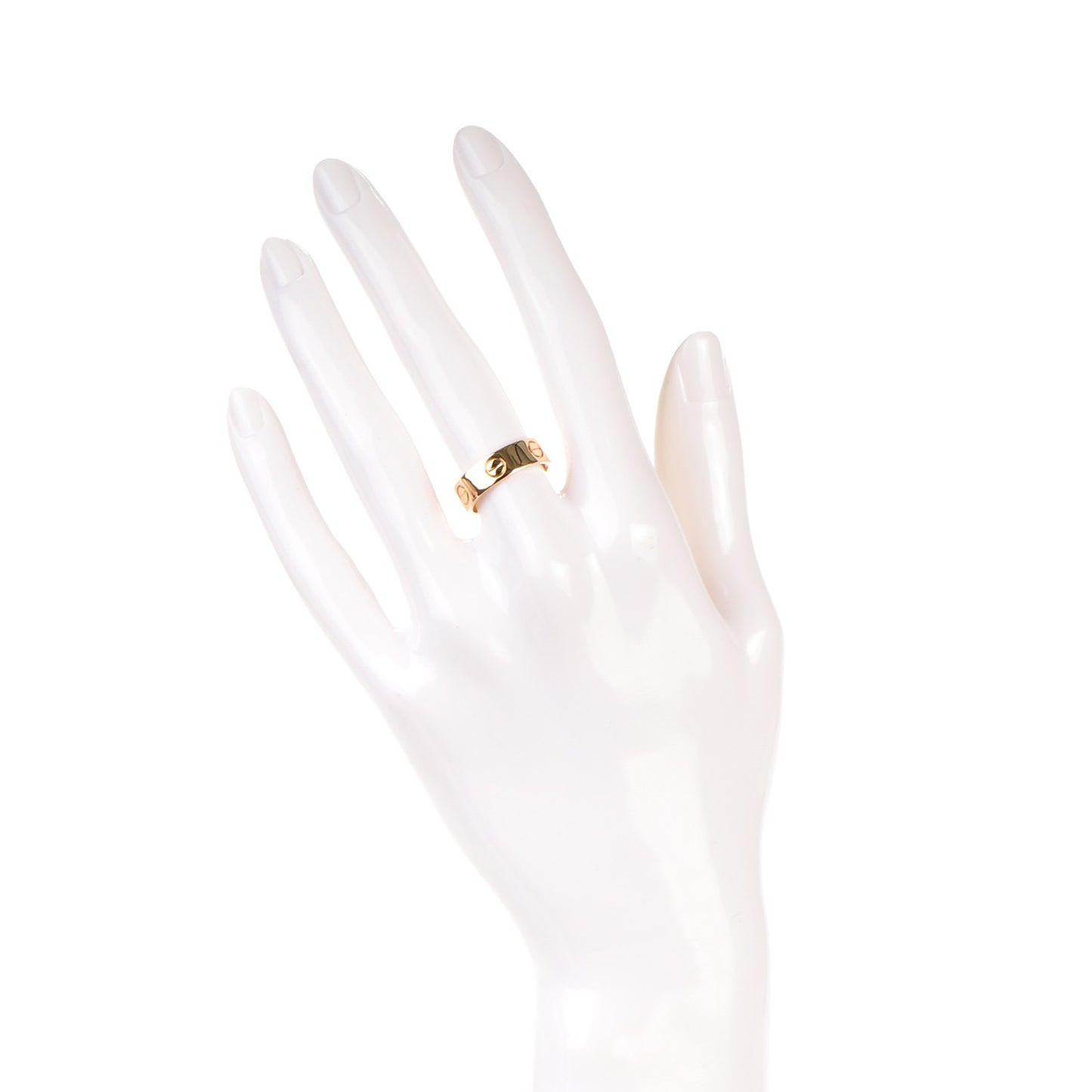 18K Yellow Gold 5.5mm LOVE Ring 51 5.75