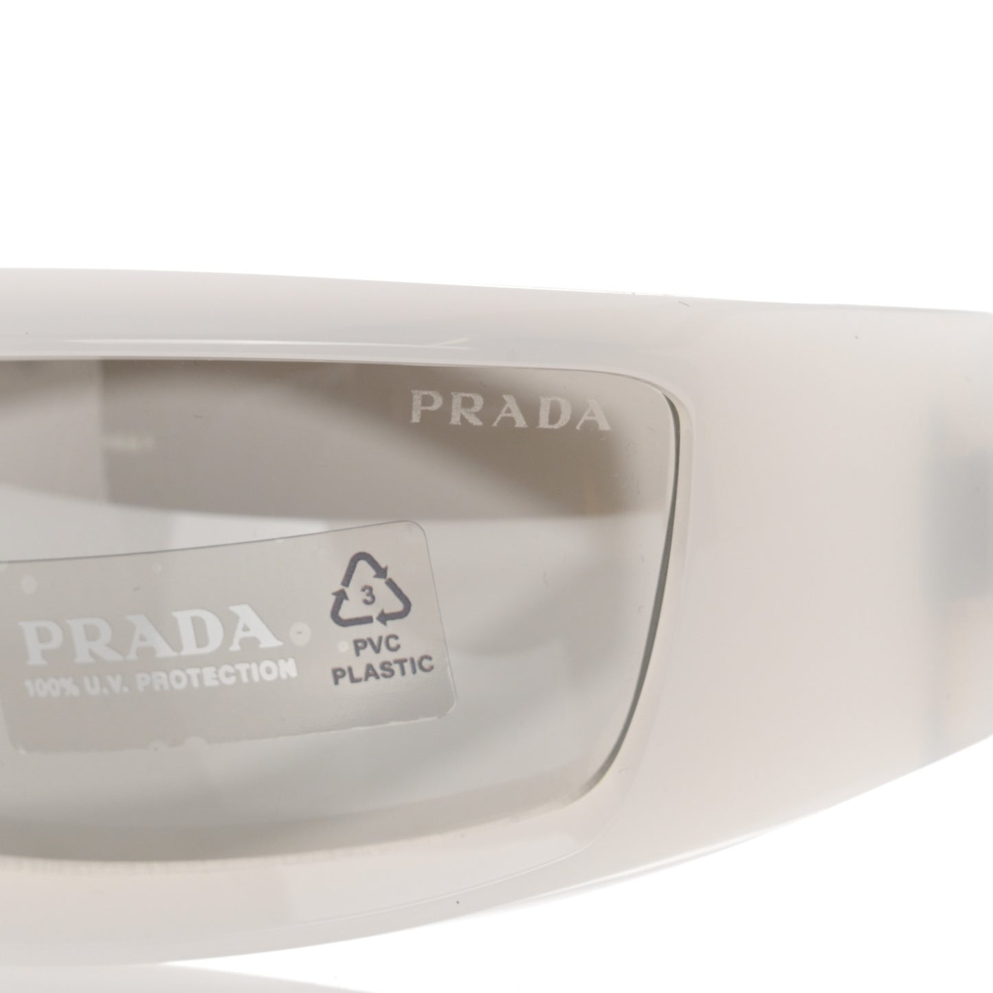 Acetate Runway Sunglasses SPR 29Y White