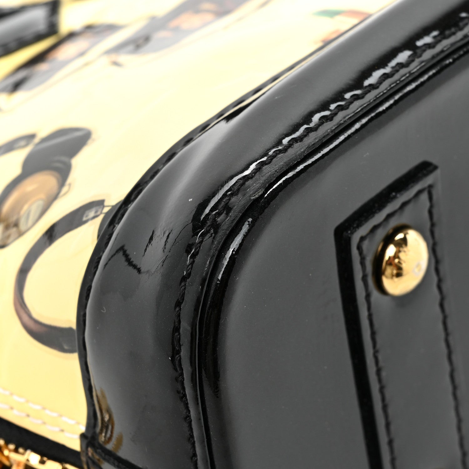 Louis Vuitton Vernis Stickers Alma BB 12 of 16