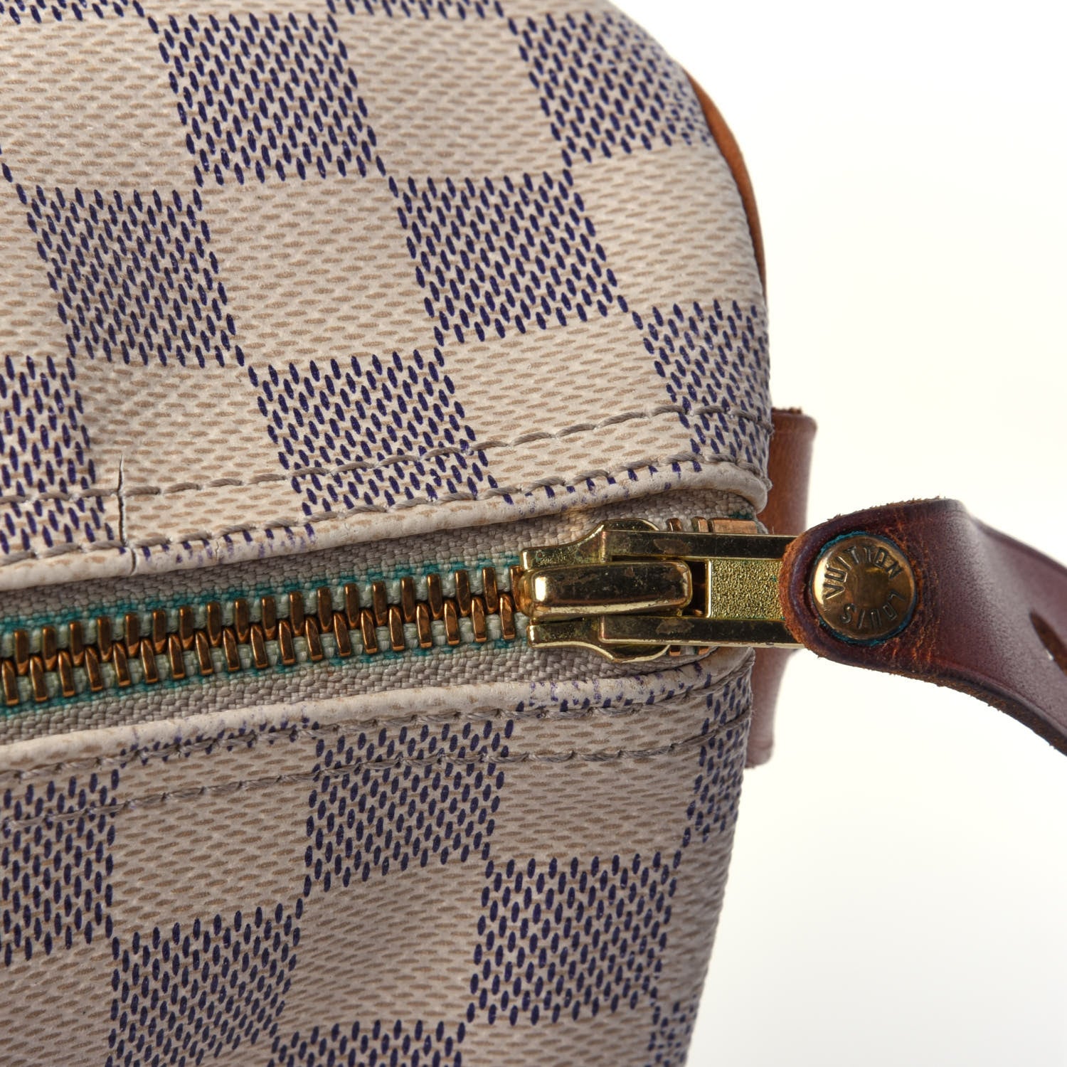 Louis Vuitton Damier Azur Speedy 30 12 of 12