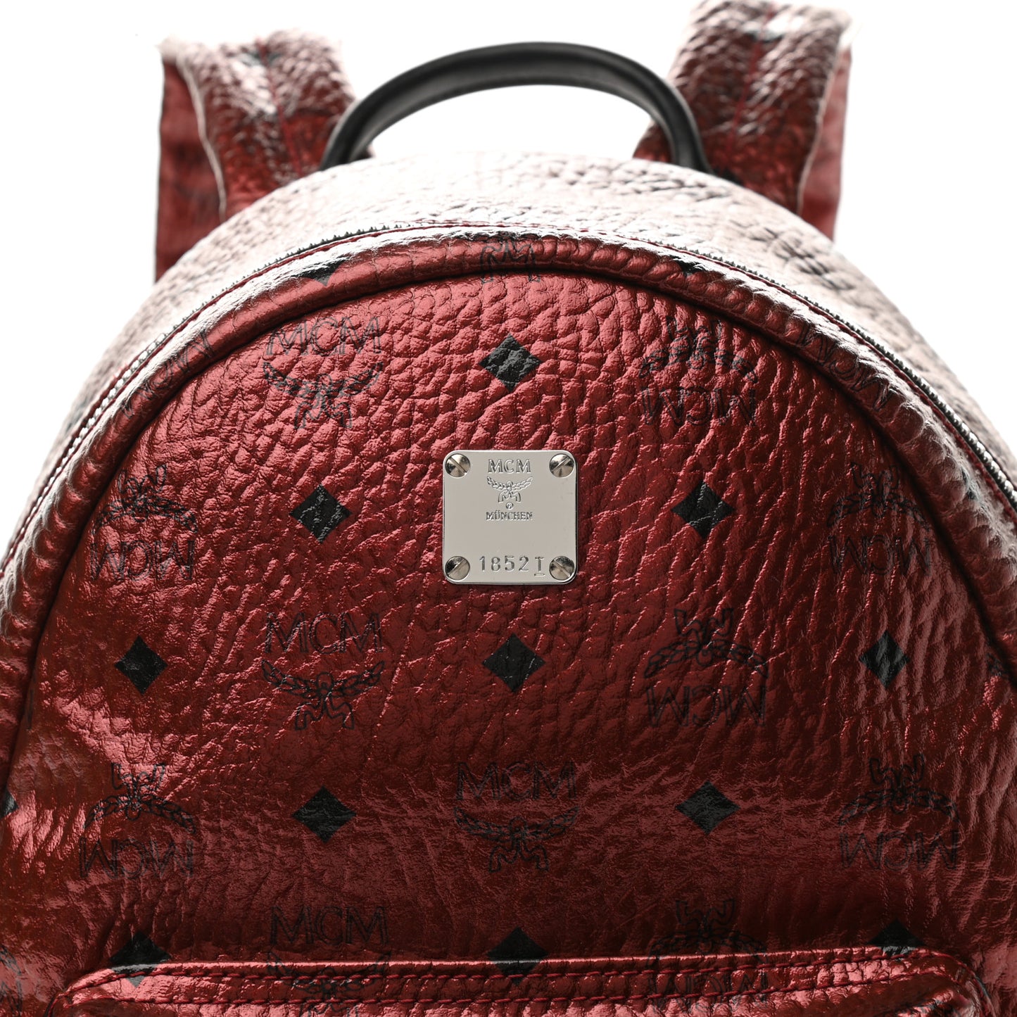 Metallic Visetos Small Stark Backpack Scooter Red
