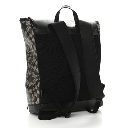 Gucci GG Supreme Monogram Caleido Backpack Black 2 of 11