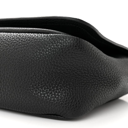 Prada Vitello Daino Soft Flap Crossbody Black 10 of 10