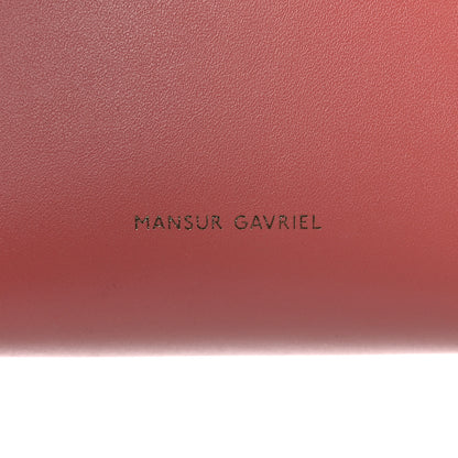 Mansur Gavriel Calfskin Mini Bucket Bag Blush 6 of 14