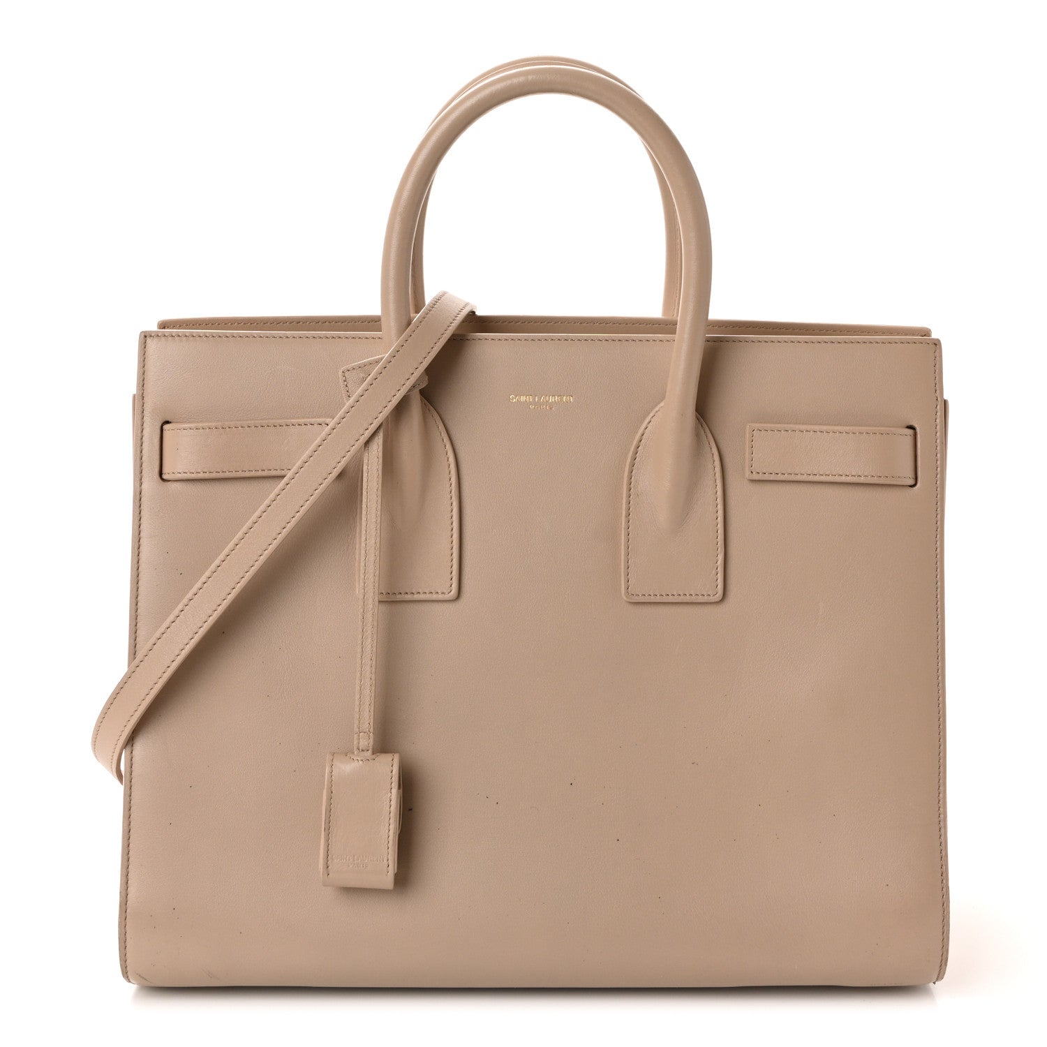 Saint Laurent Calfskin Small Sac De Jour Nude Powder 1 of 9