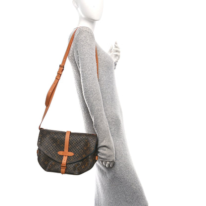 Louis Vuitton Monogram SC Flore Saumur Teal 2 of 9