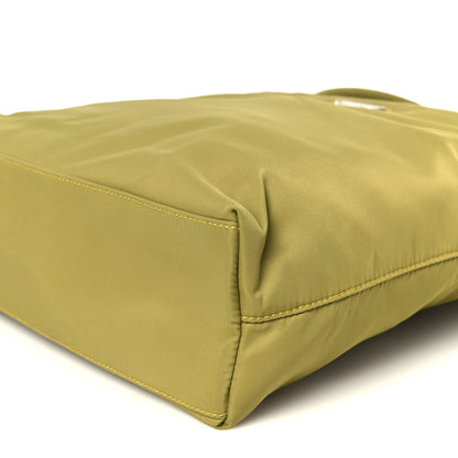 Prada Tessuto Nylon Tote Green 9 of 9