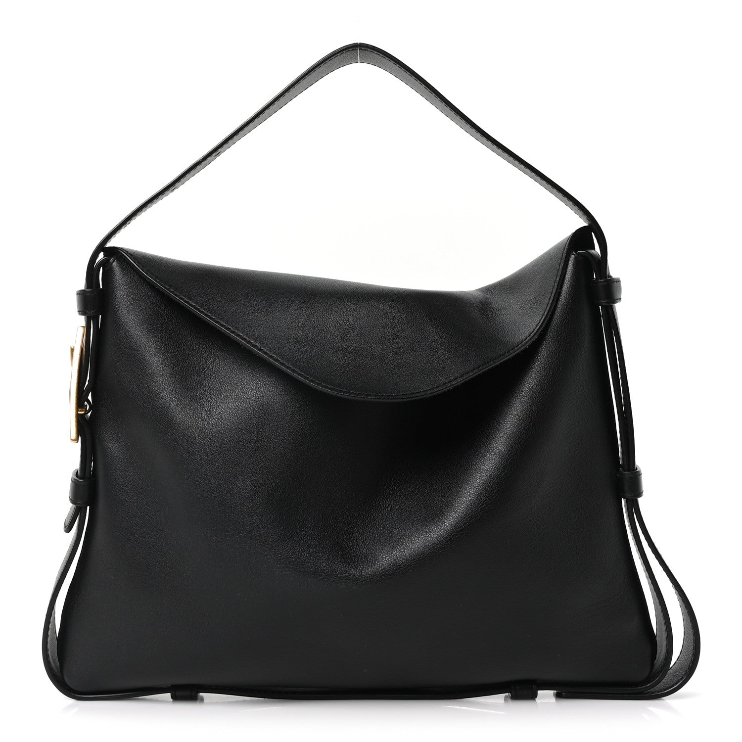 Bottega Veneta Calfskin Cradle Black 1 of 8
