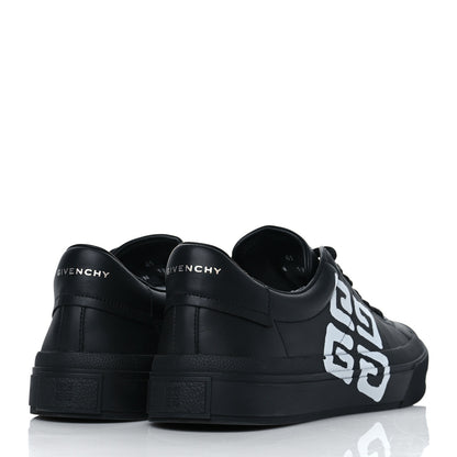 Givenchy X JOSH SMITH Calfskin City Sport Mens Sneakers 41 Black 4 of 9