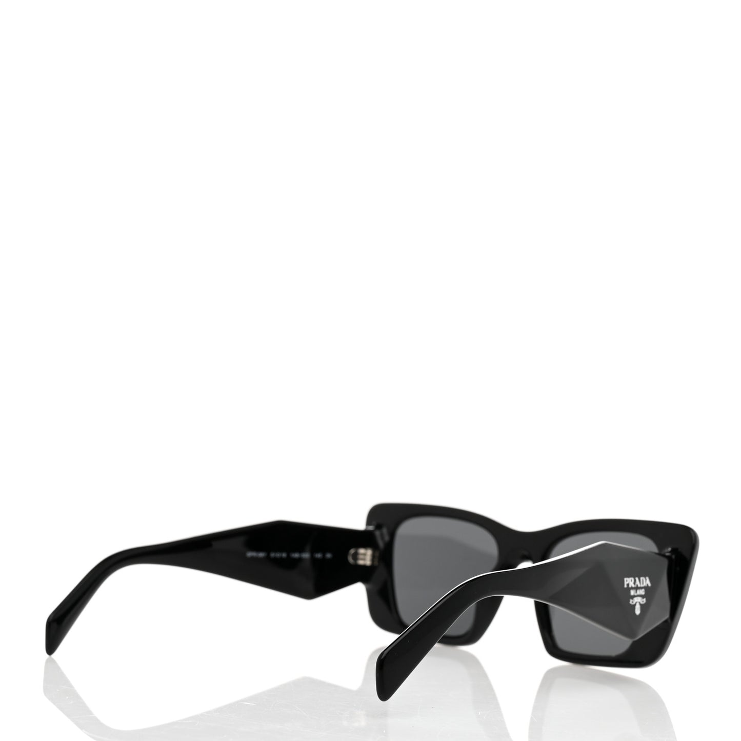 Acetate Symbole Sunglasses SPR 08Y Black
