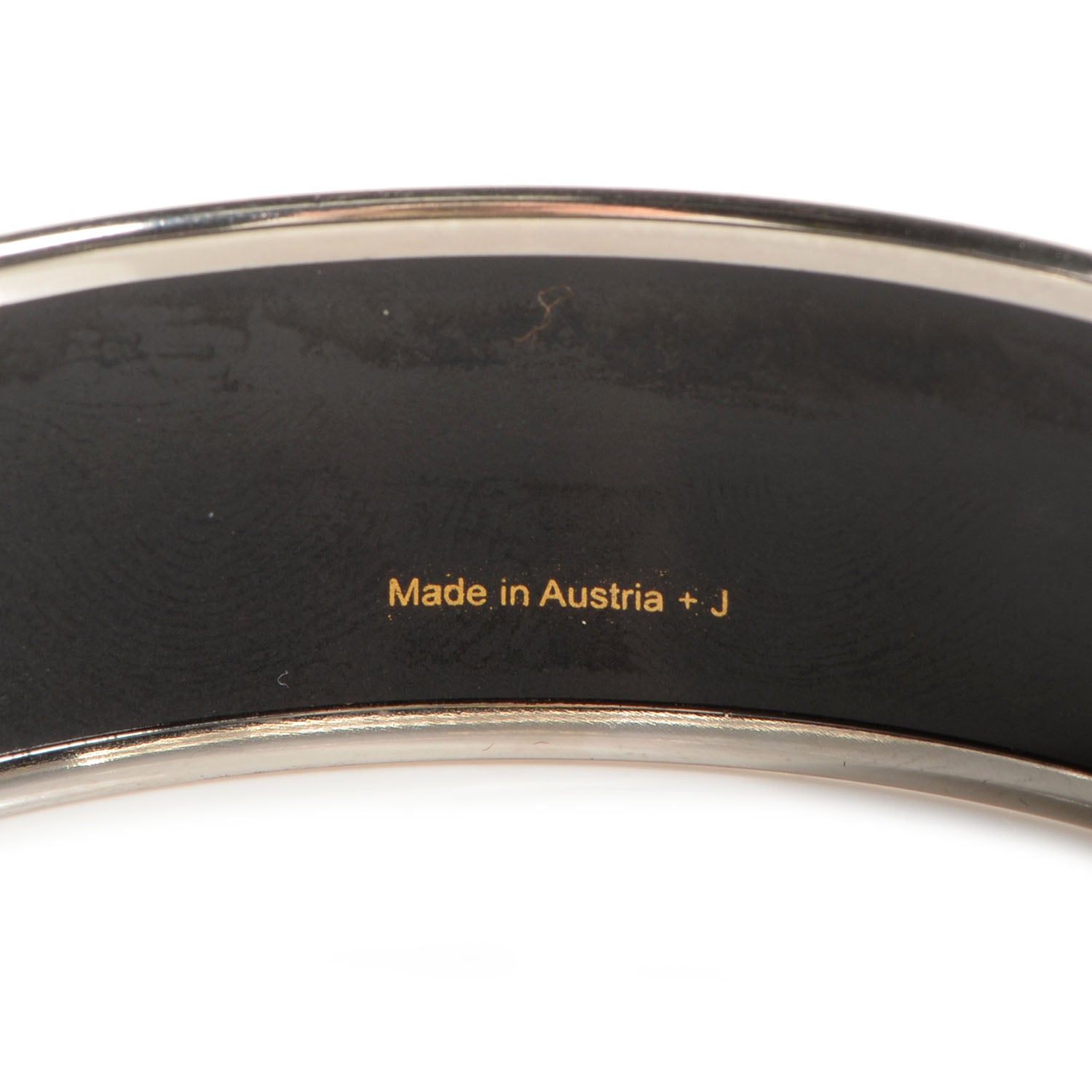 Hermes Enamel Printed Elephants Grazing Wide Bracelet 70 5 of 6