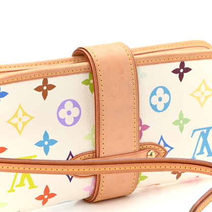Louis Vuitton Monogram Multicolor Shirley White 8 of 10