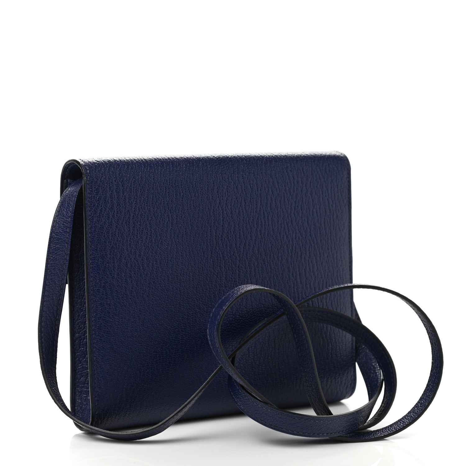 Hermes Chevre Mysore Clic 16 Wallet Blue Encre 3 of 11