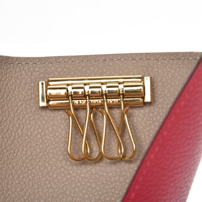 Louis Vuitton Calfskin Berlingot Key Holder Fuchsia 5 of 7