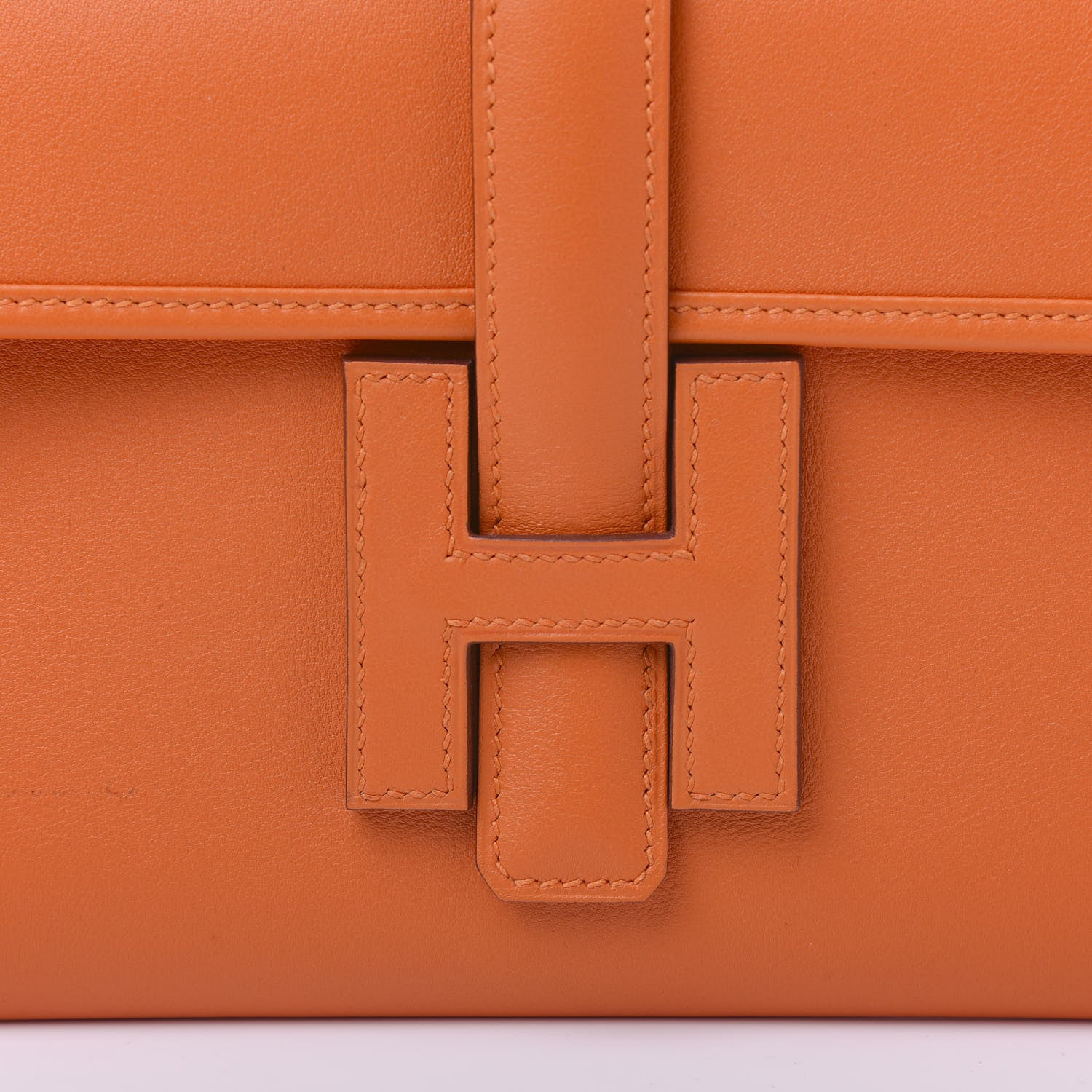Hermes Swift Jige Elan 29 Clutch Orange 11 of 11