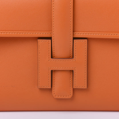 Hermes Swift Jige Elan 29 Clutch Orange 11 of 11