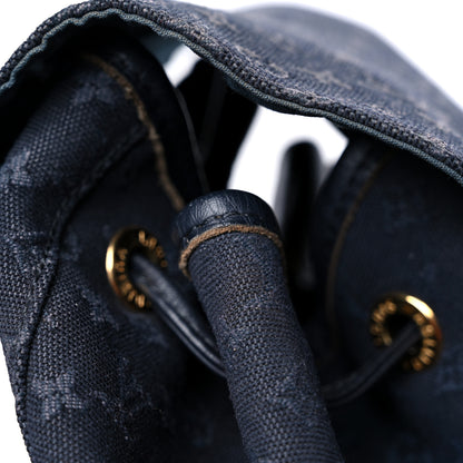 Louis Vuitton Mini Monogram Montsouris GM Backpack Blue 23 of 24