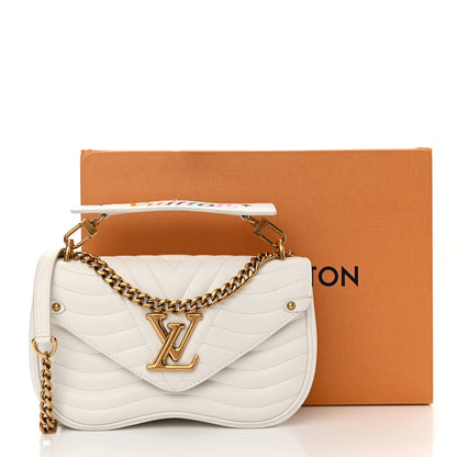 Louis Vuitton Calfskin New Wave Chain PM White 13 of 13