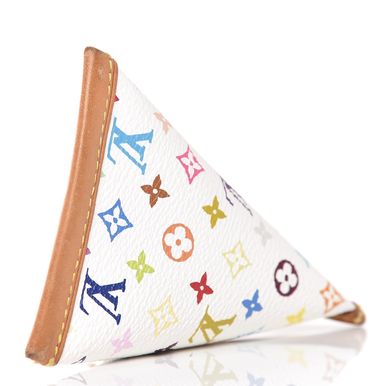 Louis Vuitton Monogram Multicolor Berlingot Coin Purse White 4 of 9
