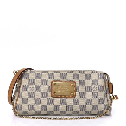 Louis Vuitton Damier Azur Eva Clutch 1 of 10