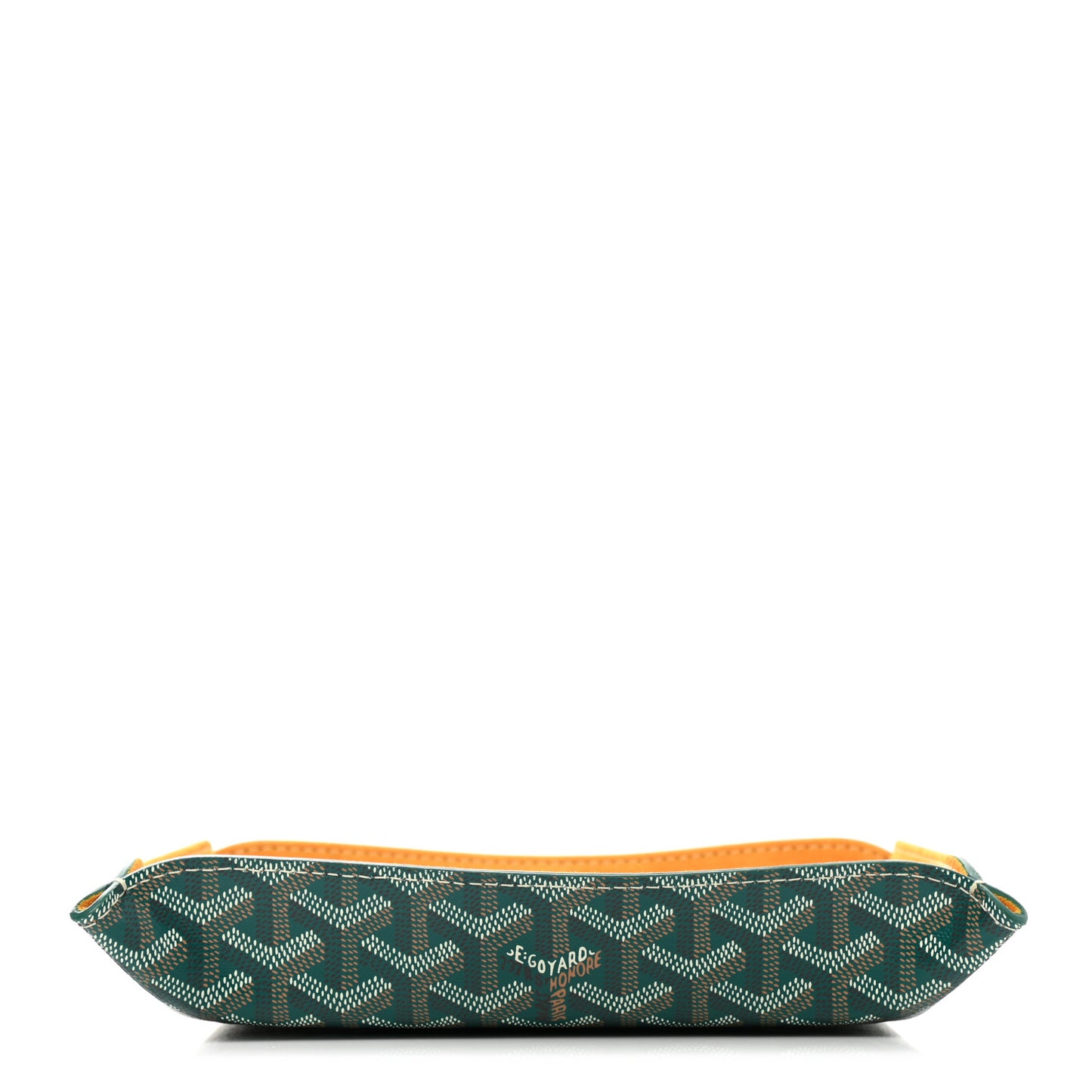 Goyardine Vide Poche Fourre-Tout Green