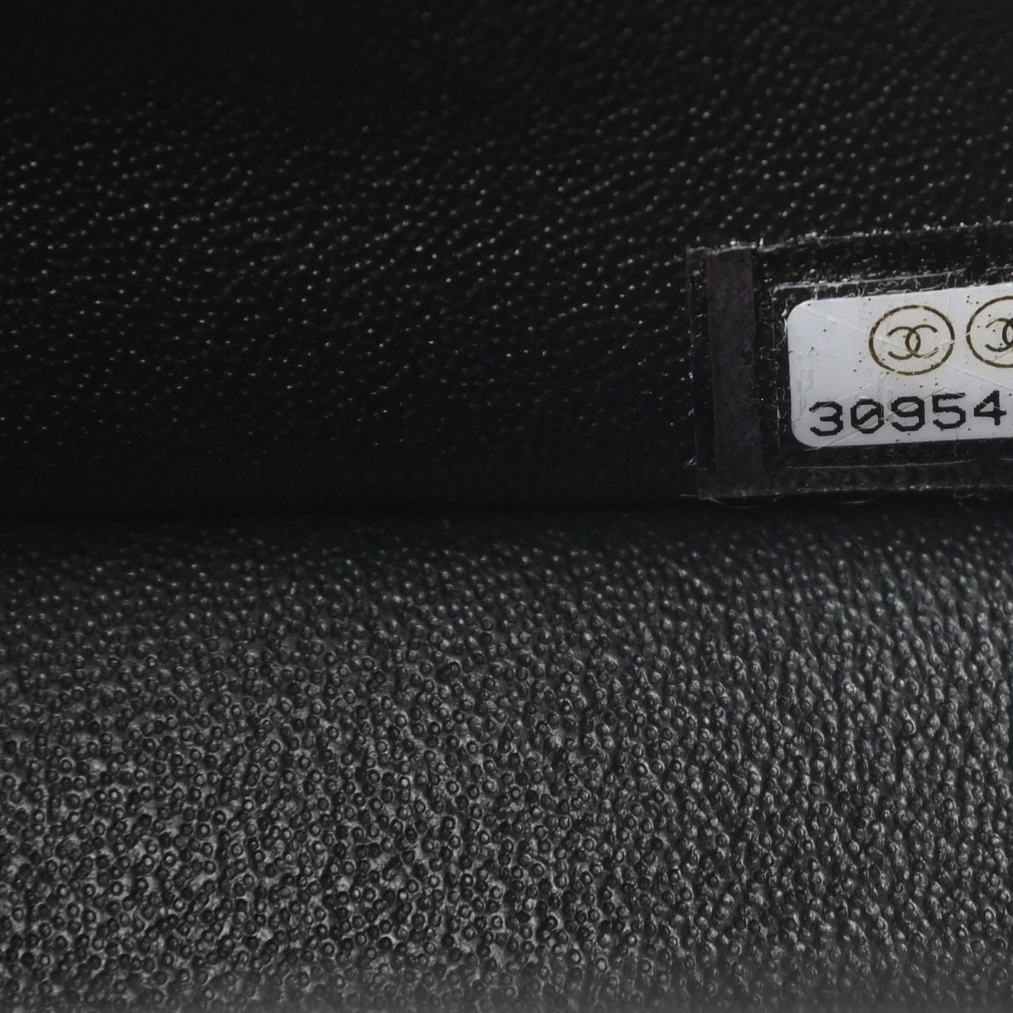 Lambskin Quilted Mini Square Flap Black