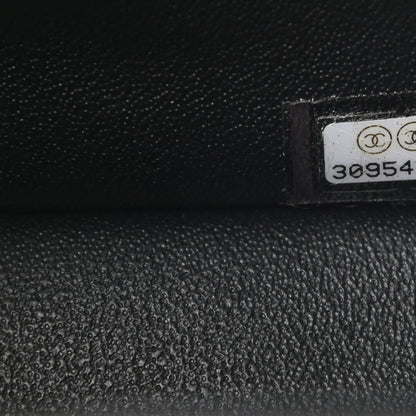 Chanel Lambskin Quilted Mini Square Flap Black 7 of 13