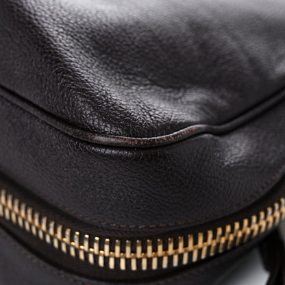 Tom Ford Grained Calfskin Medium Jennifer Dark Brown 8 of 18