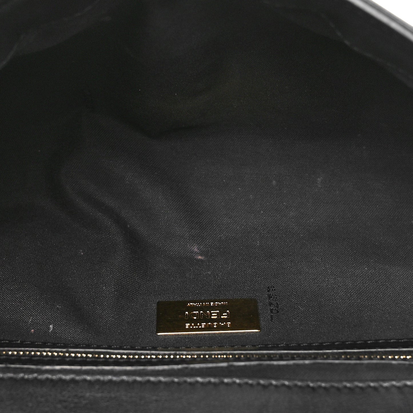 Nappa Apolo Chain Baguette Black