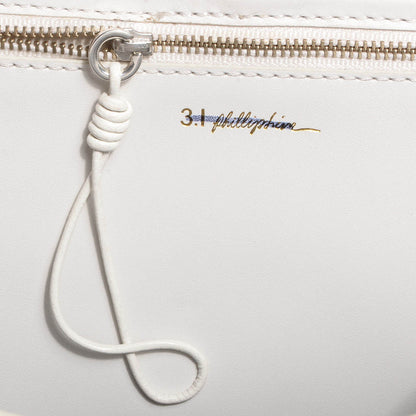 3.1 Phillip Lim 3.1 Calfskin Large Pashli Satchel White 5 of 12
