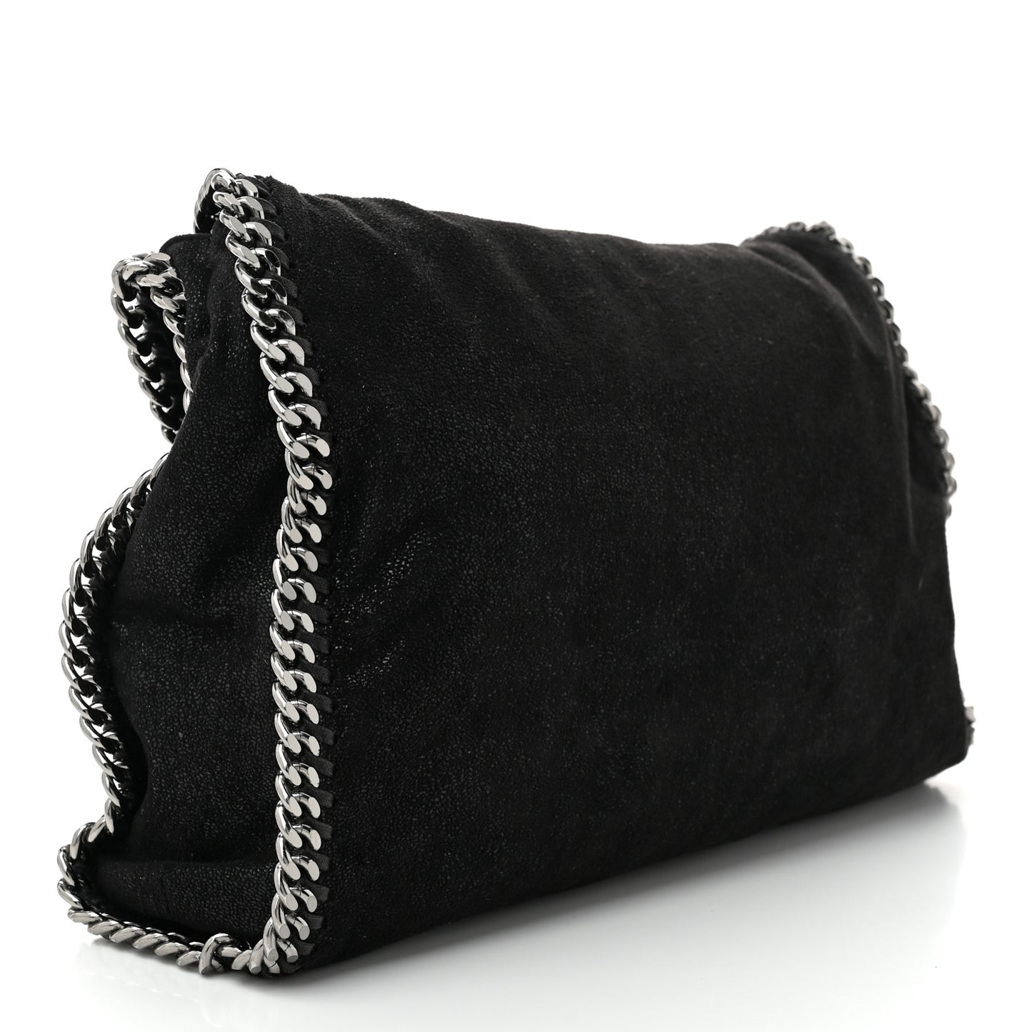 Shaggy Deer Small Falabella Tote Black