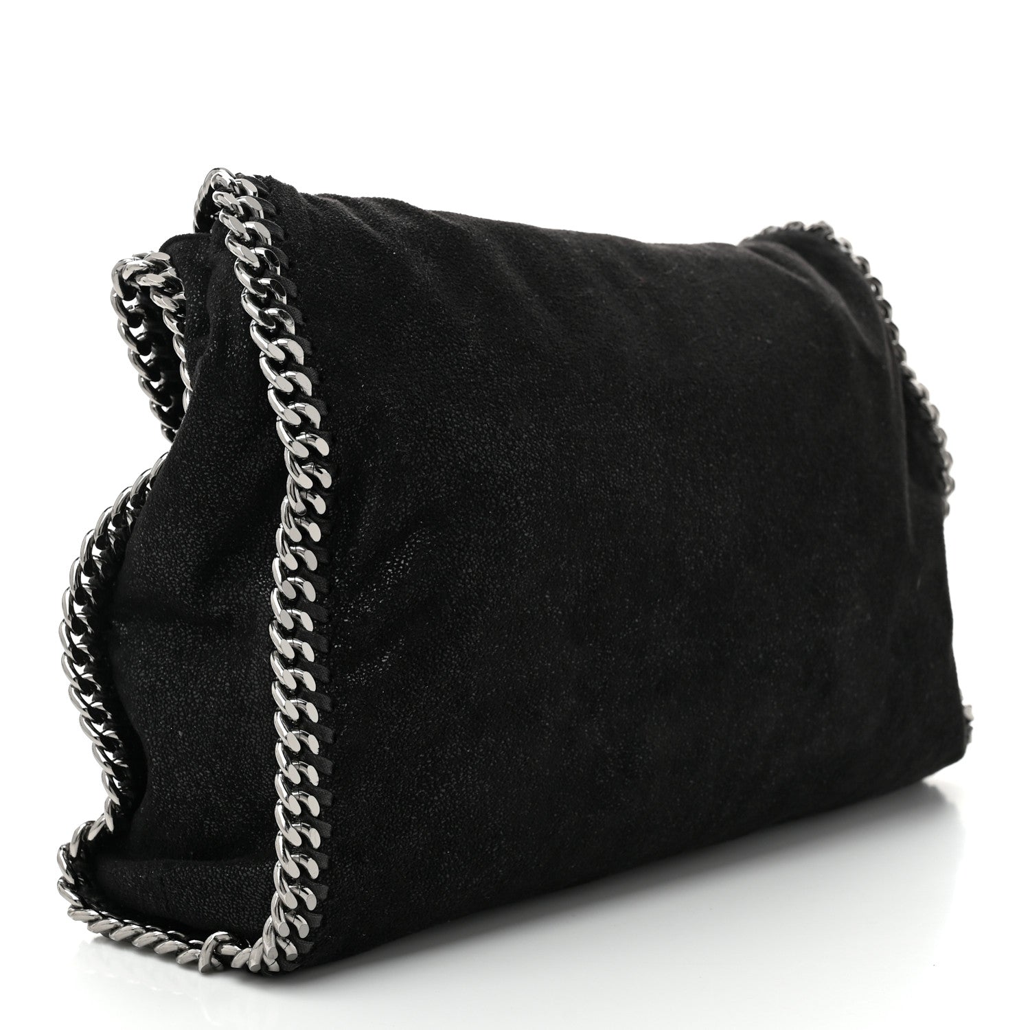 Stella McCartney Shaggy Deer Small Falabella Tote Black 3 of 10