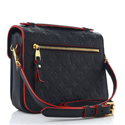 Louis Vuitton Empreinte Pochette Metis Marine Rouge 3 of 10