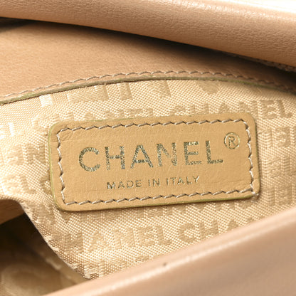 Chanel Calfskin CC Bucket Bag Beige 6 of 10