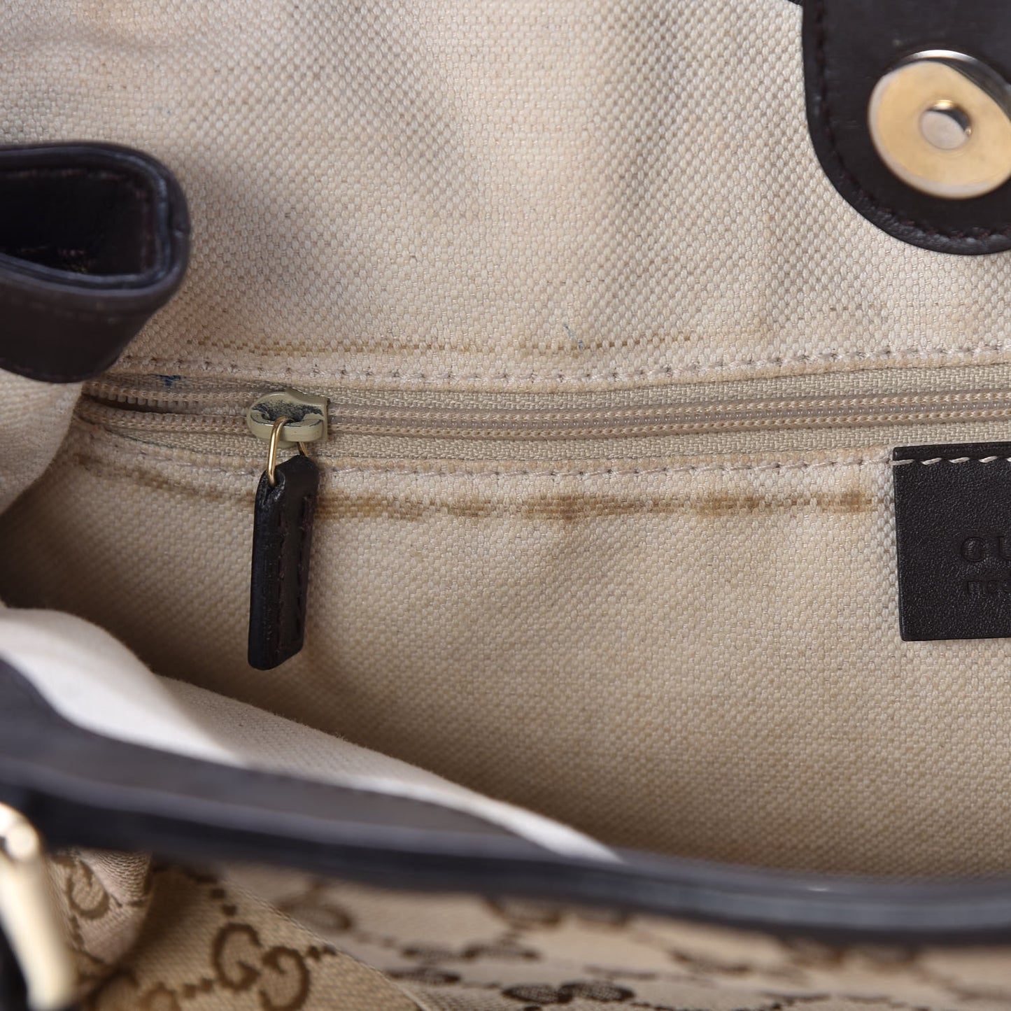 Monogram Medium Sukey Tote Dark Brown