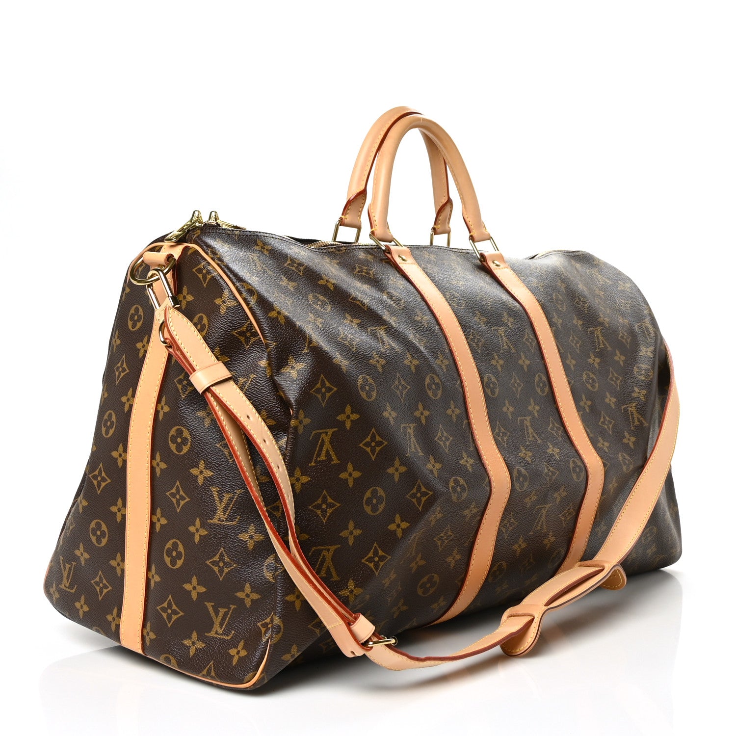Louis Vuitton Monogram Keepall Bandouliere 55 3 of 11
