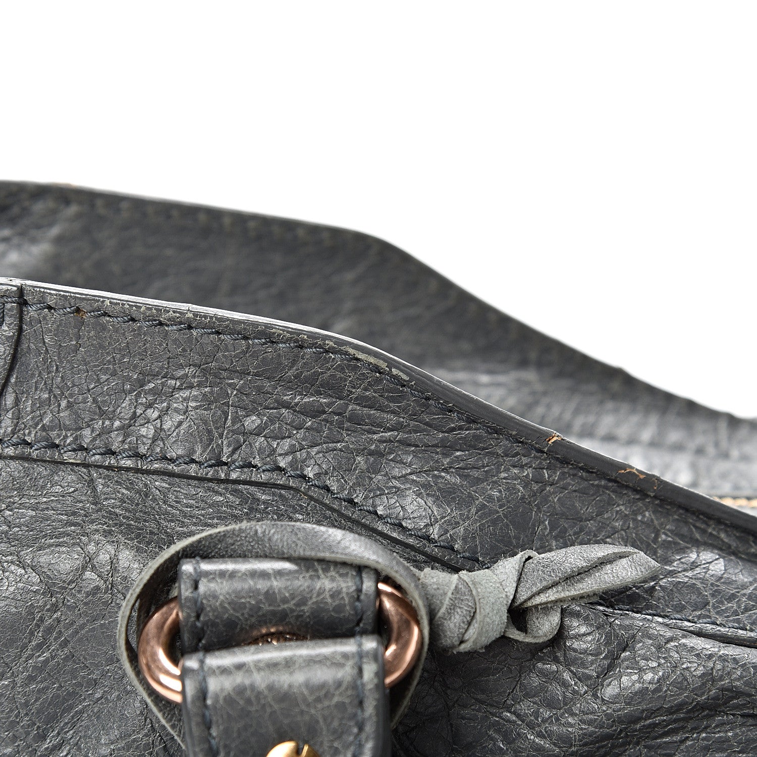 Balenciaga Agneau Giant 12 Rose Gold Hardware City Gris Tarmac 16 of 17