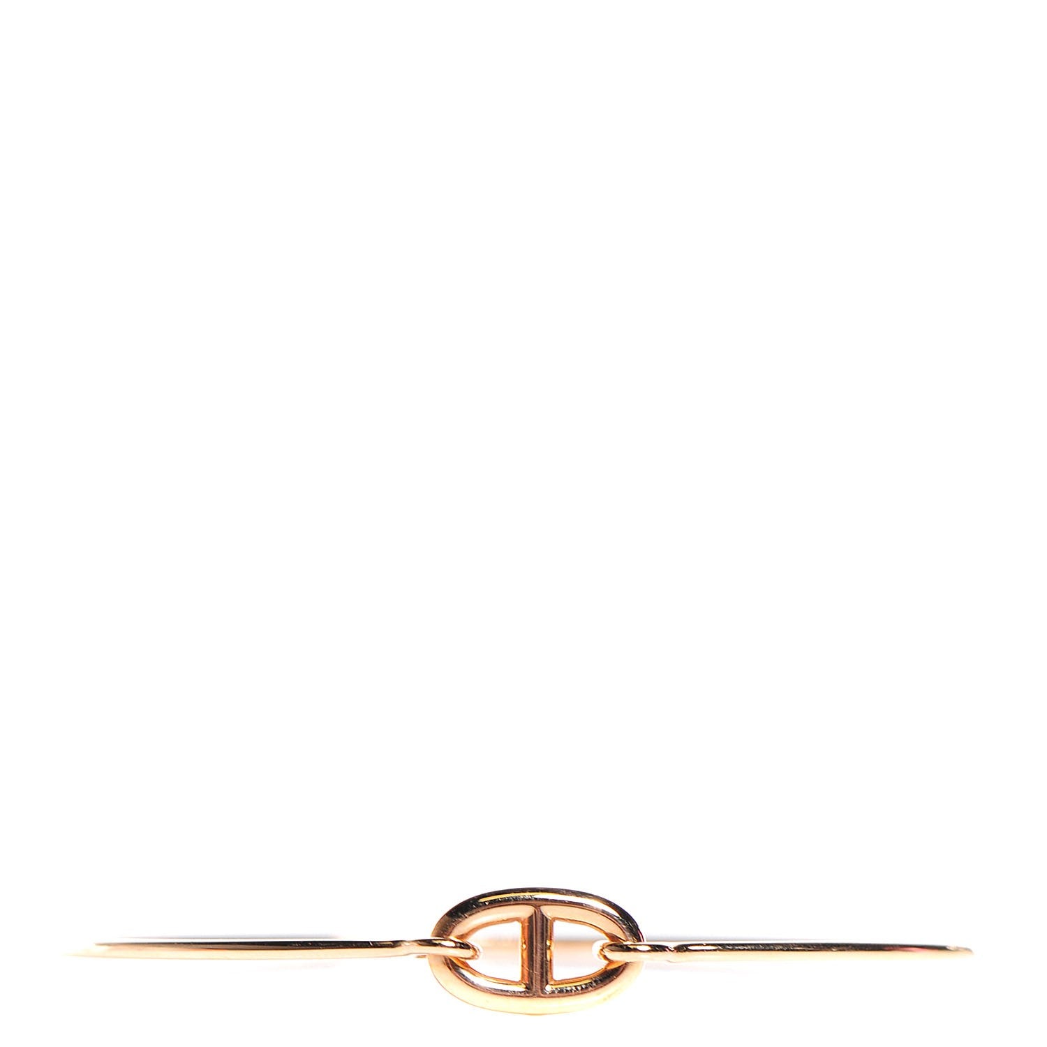 Hermes Rose Gold Ronde Chaine d'Ancre Bracelet PM Large 1 of 4