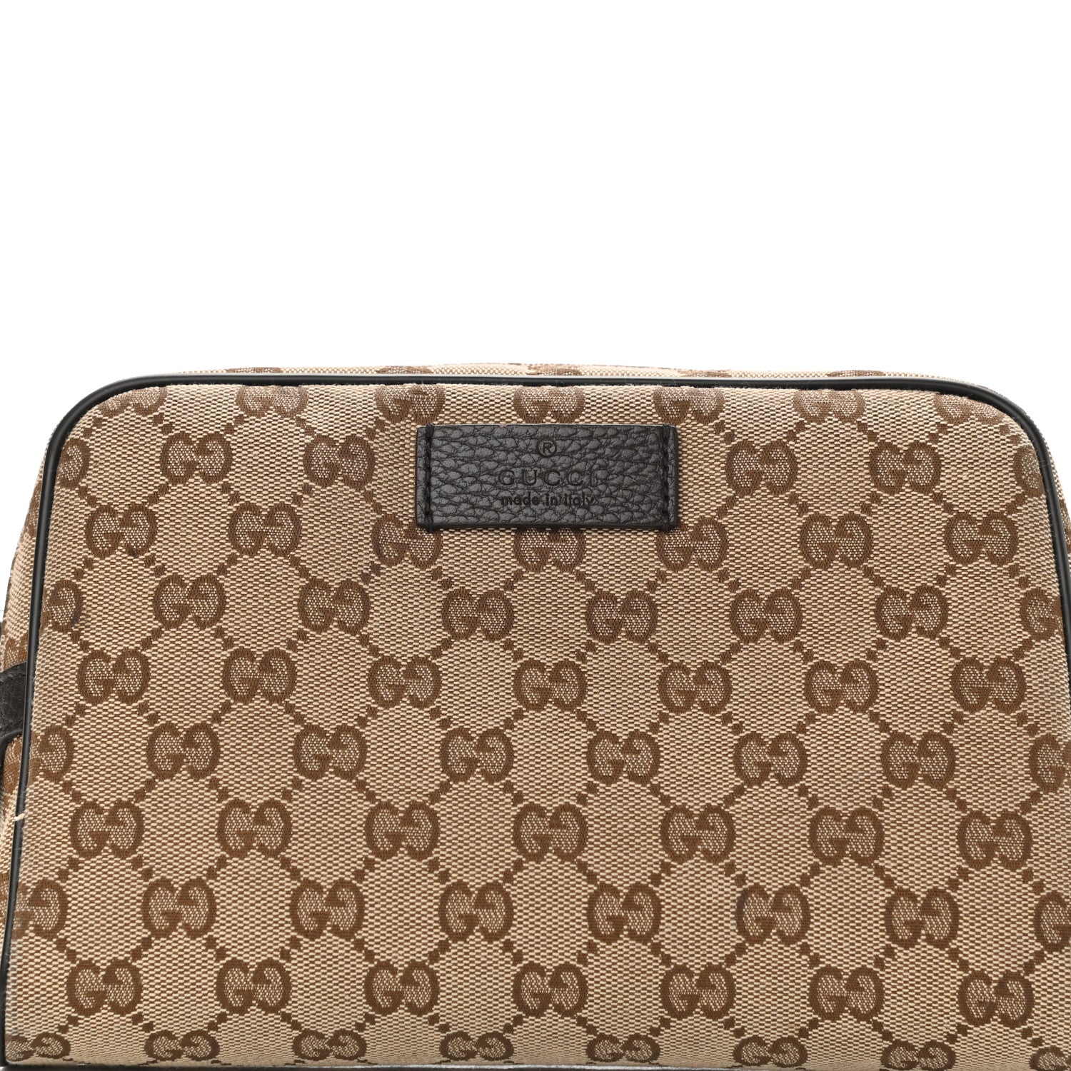 Gucci Monogram Belt Bag Dark Brown 8 of 10