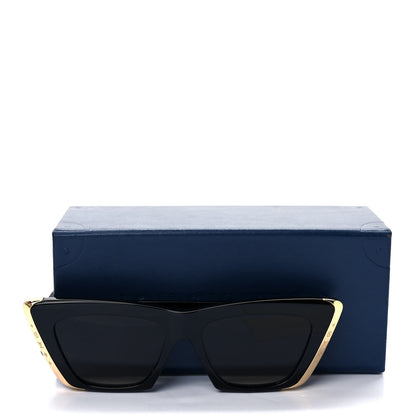 Louis Vuitton Acetate LV Moon Cat Eye Sunglasses Z1655E Black 8 of 8
