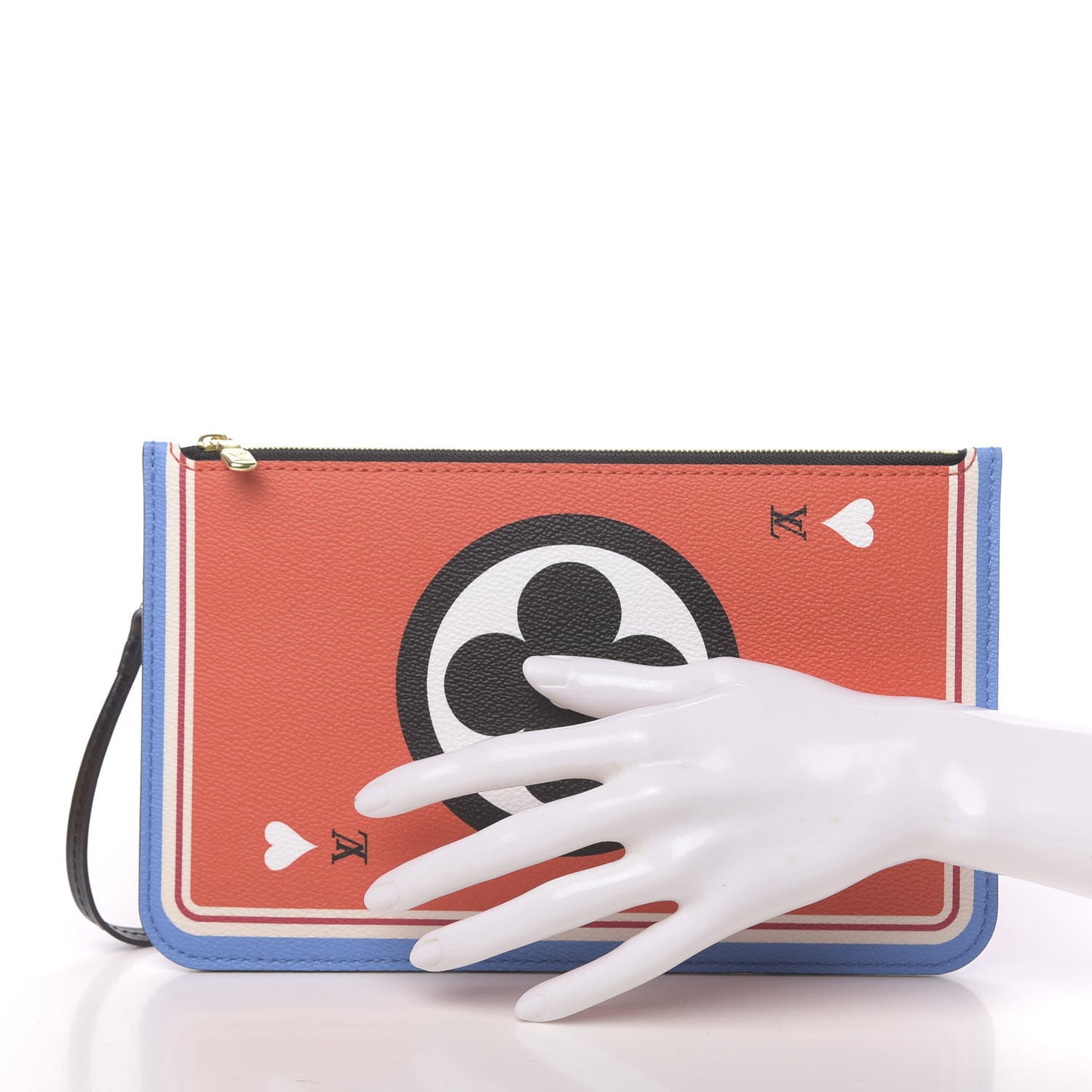 Game On Neverfull MM Pochette White