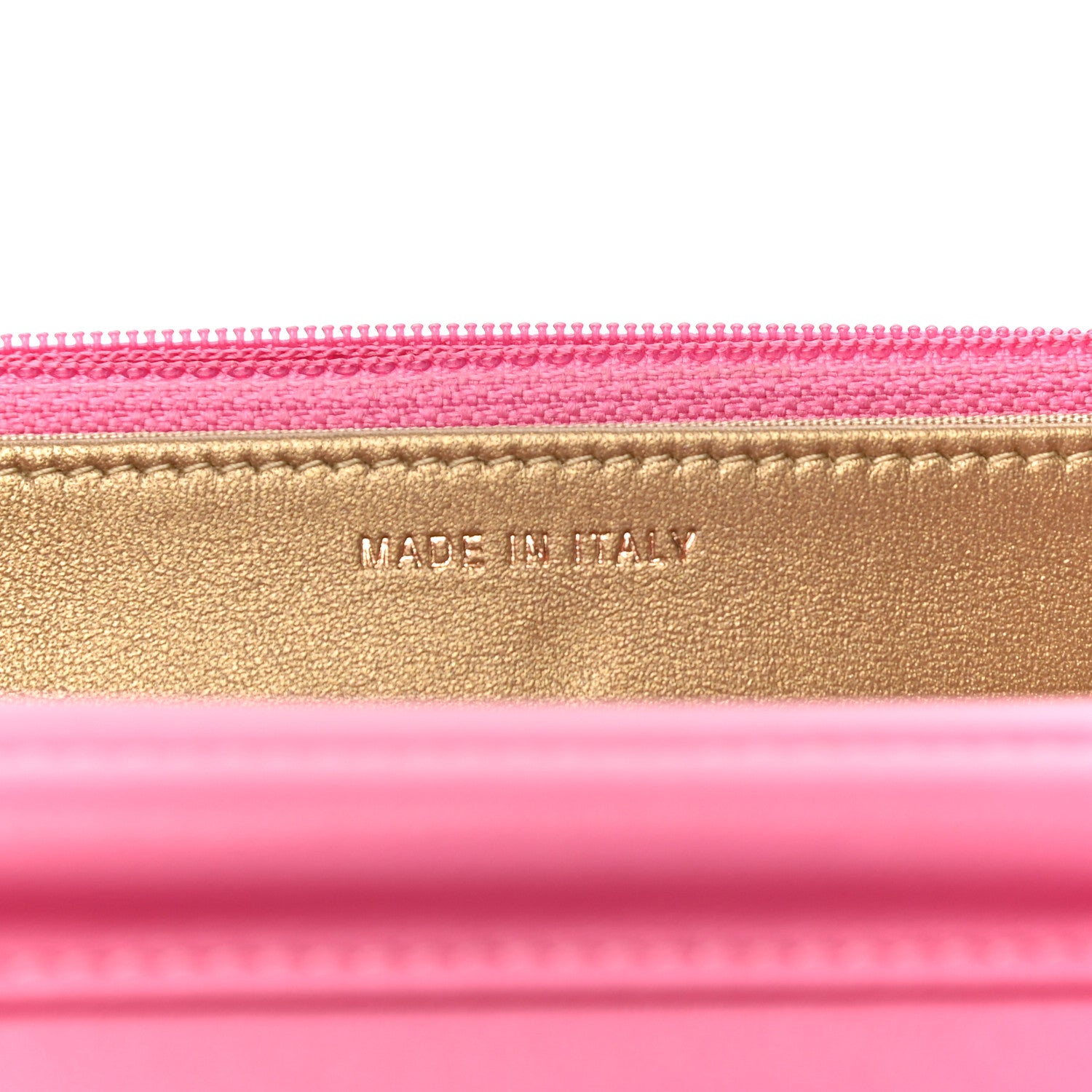 Chanel Lambskin Quilted CC Pearl Crush Wallet on Chain WOC Pink 7 of 18