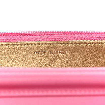 Chanel Lambskin Quilted CC Pearl Crush Wallet on Chain WOC Pink 7 of 18