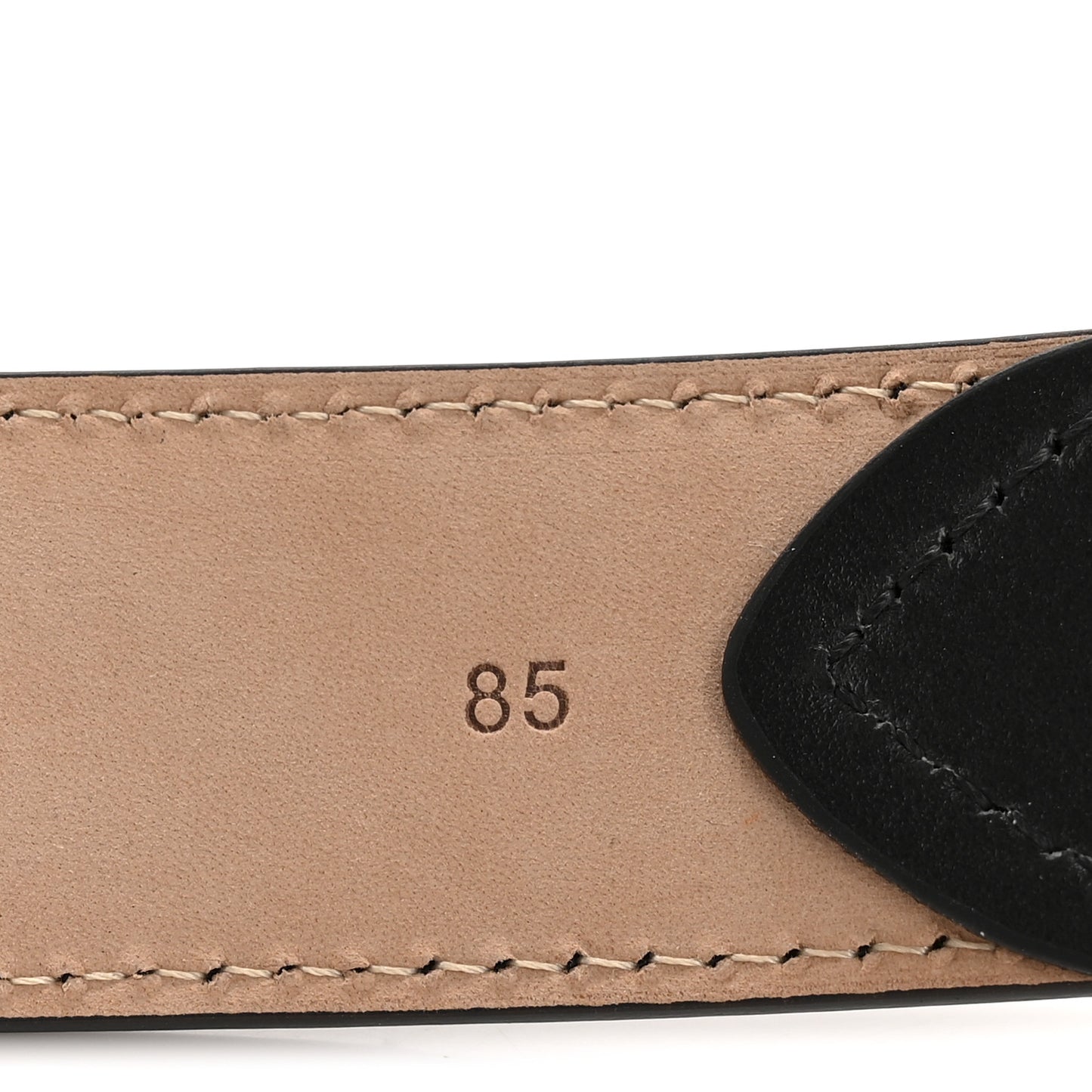 Calfskin Benny Belt 85 34 Black