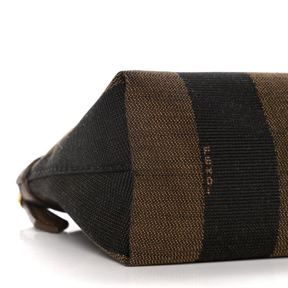 Fendi Pequin Vitello Pouch Tobacco Foresta 10 of 13
